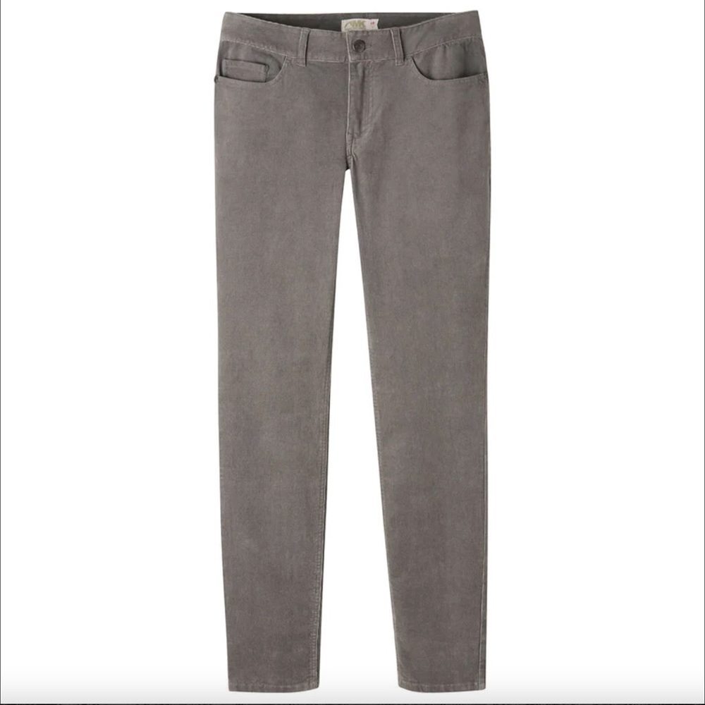 Mountain Khakis Women’s Canyon Cord Skinny Pant Slim Fit Size 12P in Lunar